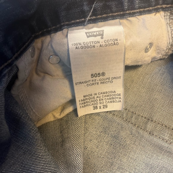 VINTAGE RED TAB 505 LEVIS - Picture 10 of 11